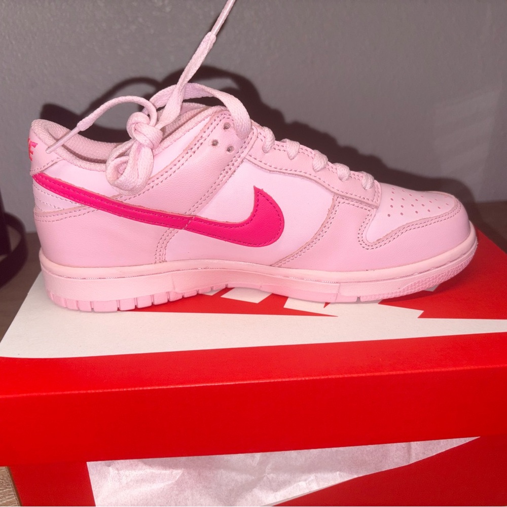 Nike Light Pink and Hot Pink Sneakers